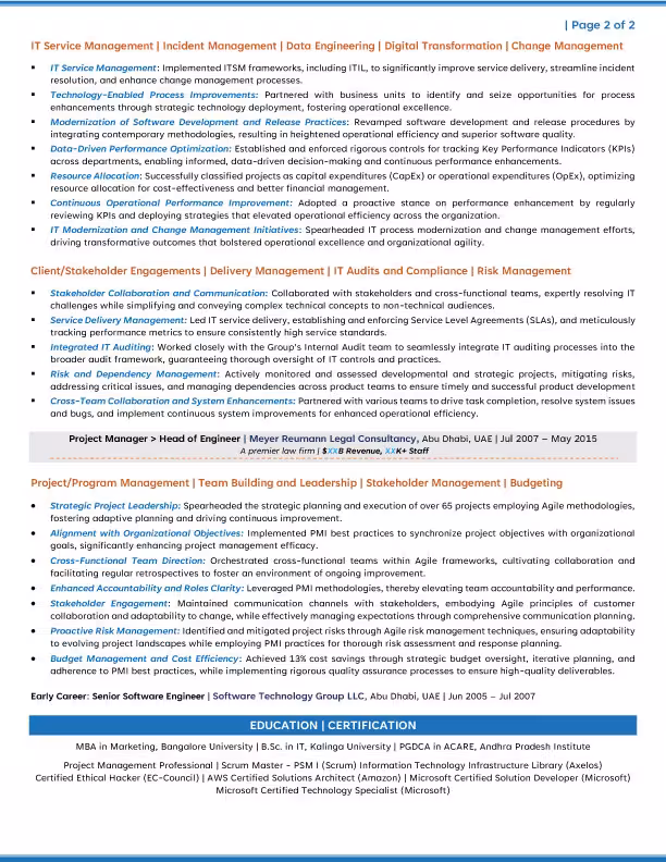 Resume 2