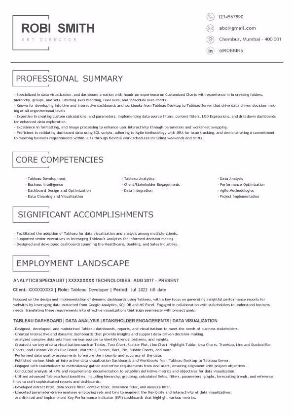 Resume 1